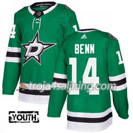 Dallas Stars tröja Jamie Benn 14 Adidas 2017-2018 Kelly Grön Authentic - NHL Tröjor Barn Dallas Stars tröja Jamie Benn 14 Adidas 2017-2018 Kelly Grön Authentic - NHL Tröjor Barn